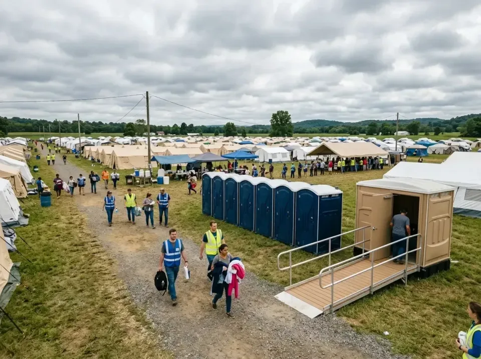 disaster-relief-camp-restrooms-010 — frequently asked questions, Dumpster & Portable Bathrooms Rental in McColl, SC
